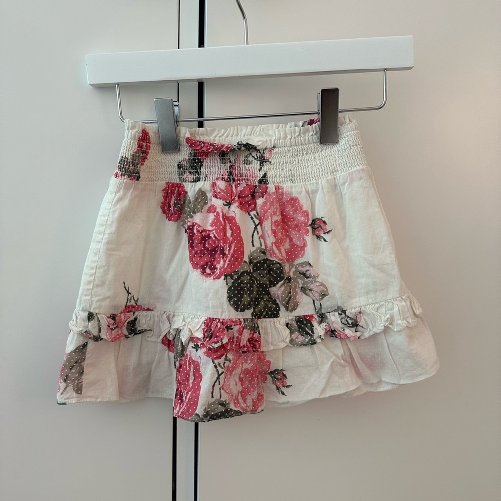 Loveshack Fancy Floral Print Skirt -
